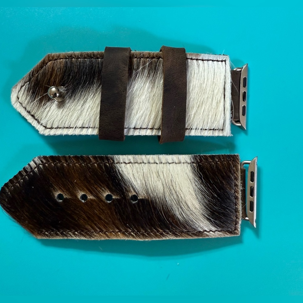 Cowhide Leather Watch Band Fits size 42/44mm and Ultra Apple Watches